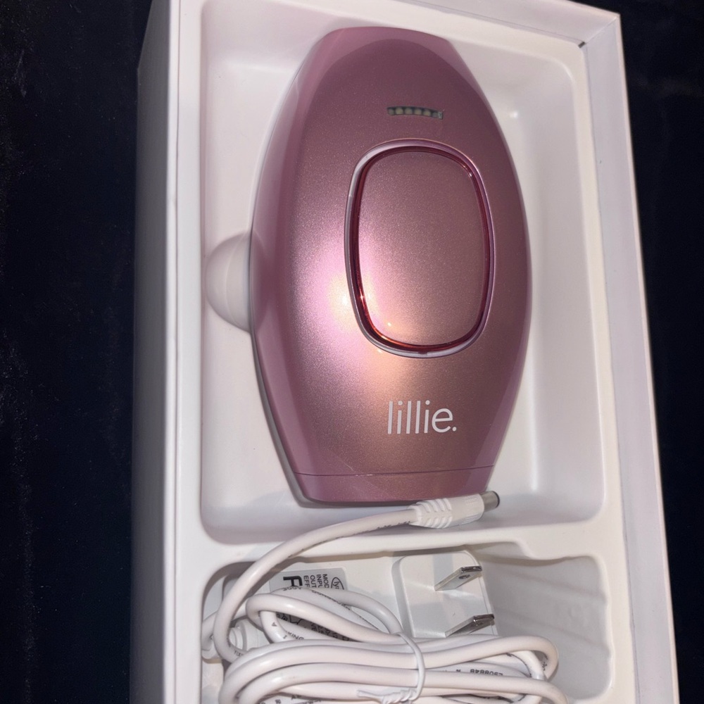 Pink Portable IPL Hair Removal Device